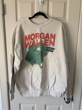 🖤 MORGAN WALLEN - Concert Sweater - Medium - FLAWED